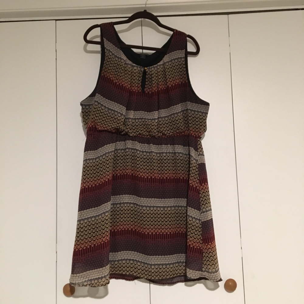 3X Sleeveless Dress